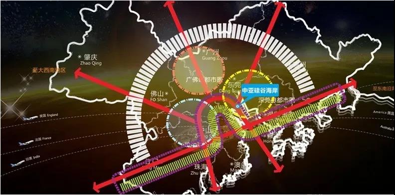外环高速沙井北入口曝光！中亚硅谷产业基地交