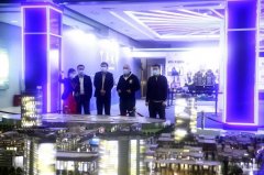  澳大利亚联合矿业公司主席王晓京莅临中亚参观